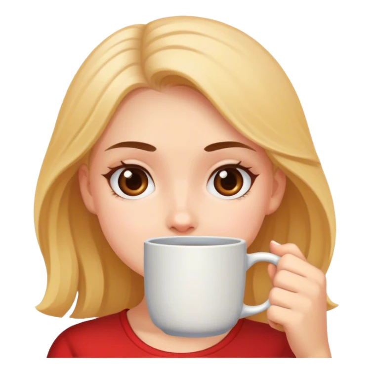 i’m just a girl mug sticker