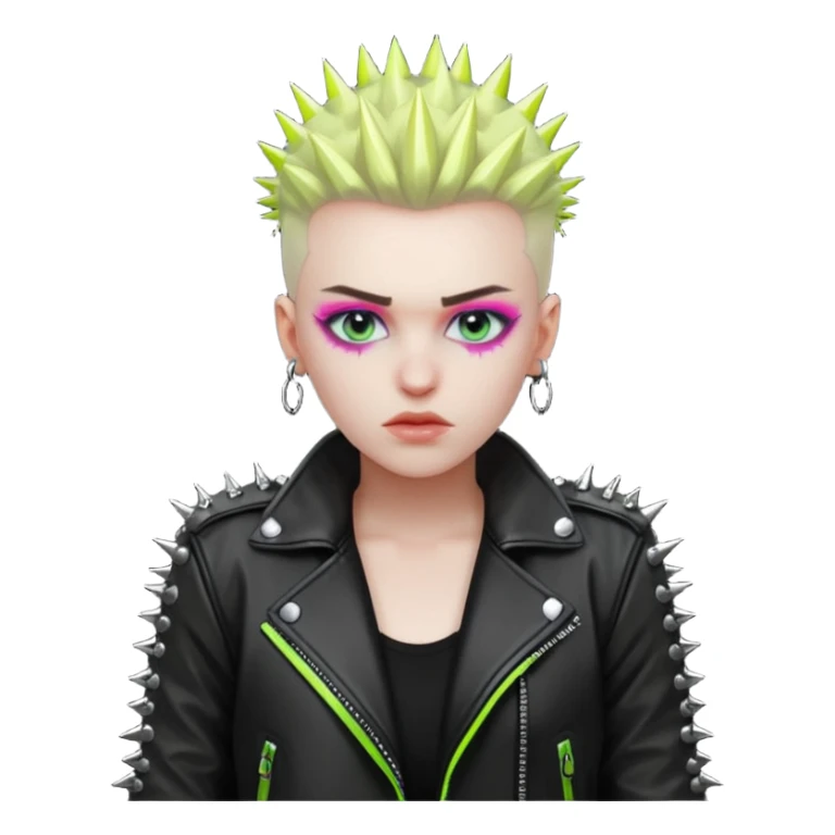 neon color Russian underground fashion  sticker