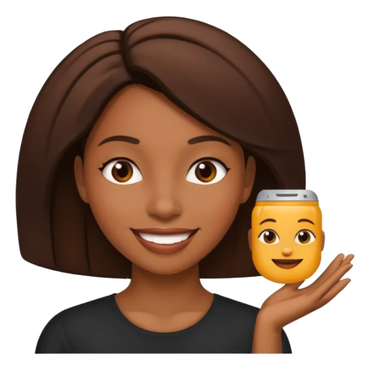 Nake black woman tweaking sticker