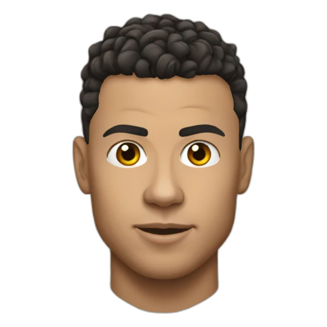 ronaldo realistic sticker