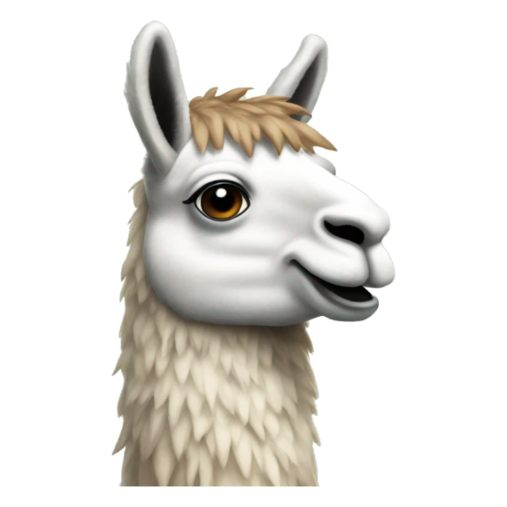 a llama that looks like the llama on fortn sticker