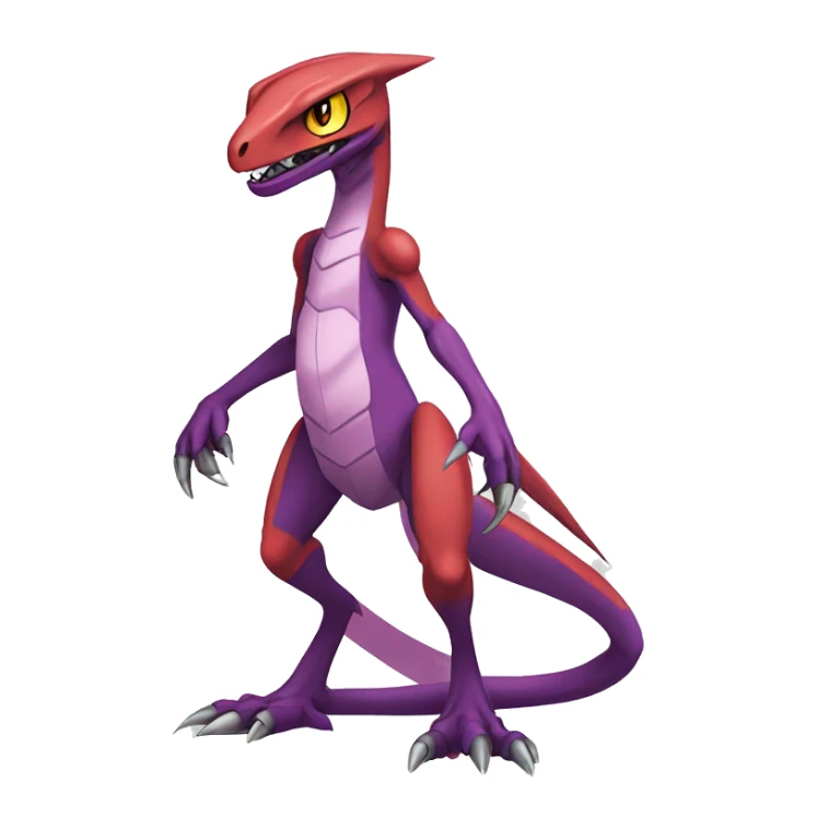  Cool Edgy Digimon-Fakemon-Raptor-Genesect-Reptile full body sticker