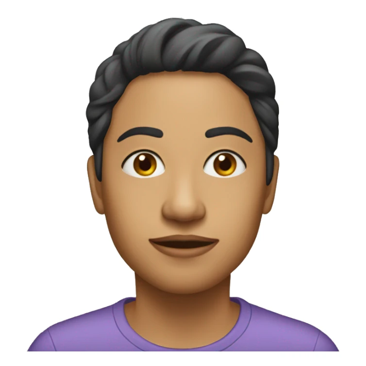 Carita sonrojada  sticker