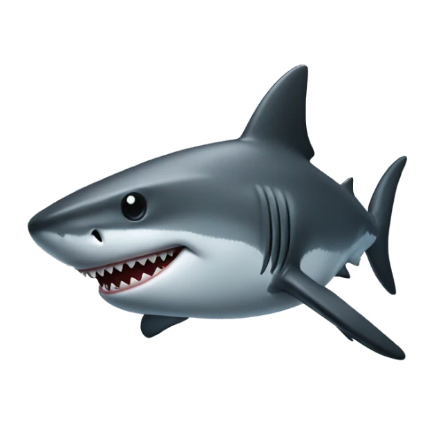 Shark with a top hat and wear black hoodie sticker