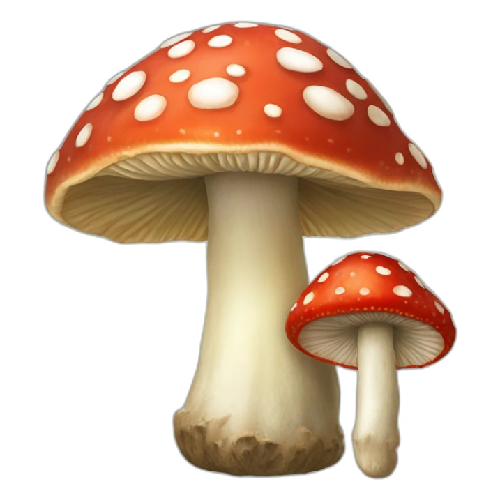 amanita muscaria sticker