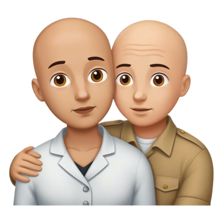 Novio rapado rescatando a su novia sticker