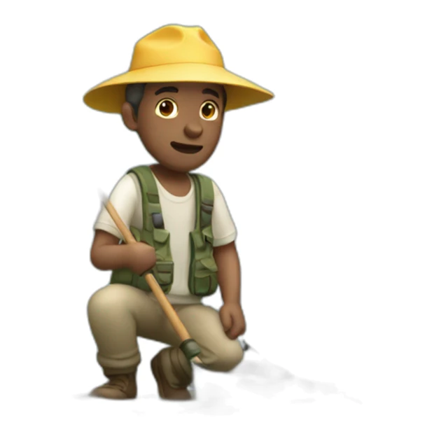 white fisherman fishing with a boat sticker