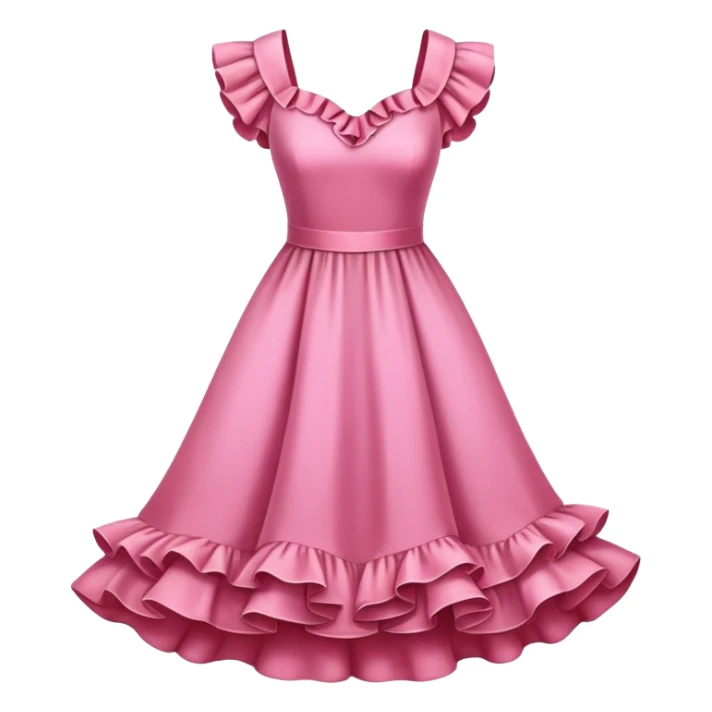 pink dress sticker