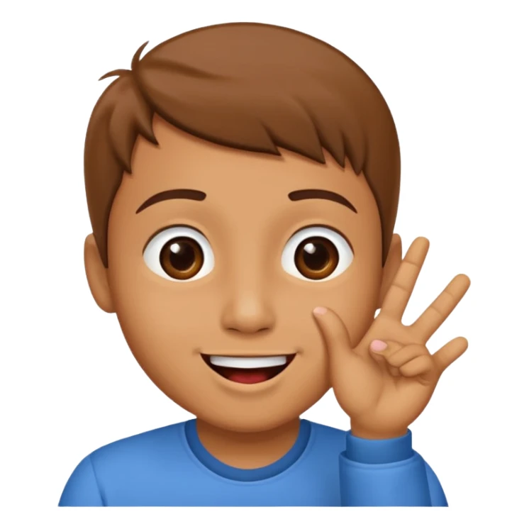 i want dudu to send a kiss with his left hand sticker