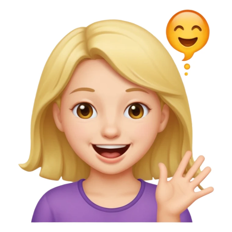 A girl is farting sticker