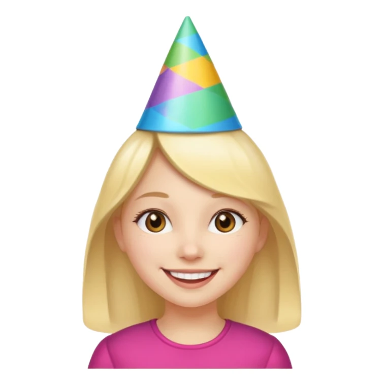 party night girl  sticker