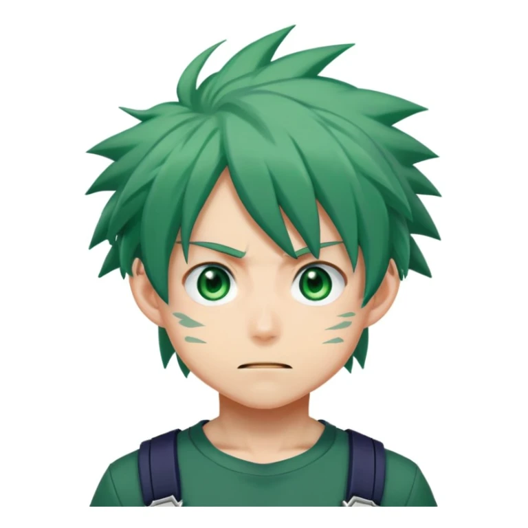  Deku dans My héro Académia sticker