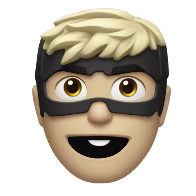 Batman ios 18 style ultra real sticker