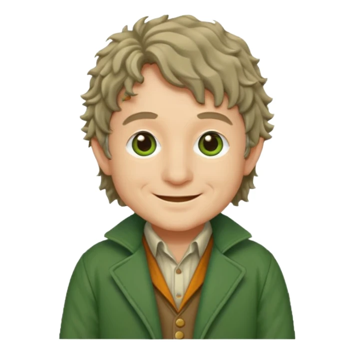 bilbo baggins pixel art emoji for adding to slack emoji sticker