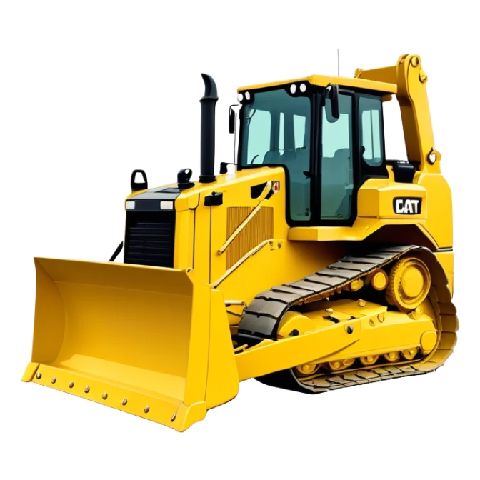 Bulldozer - CAT D6T (Model Year: 2021) (Iconic colour: Yellow) sticker