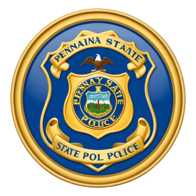 Pennsylvania State Police Logo sticker