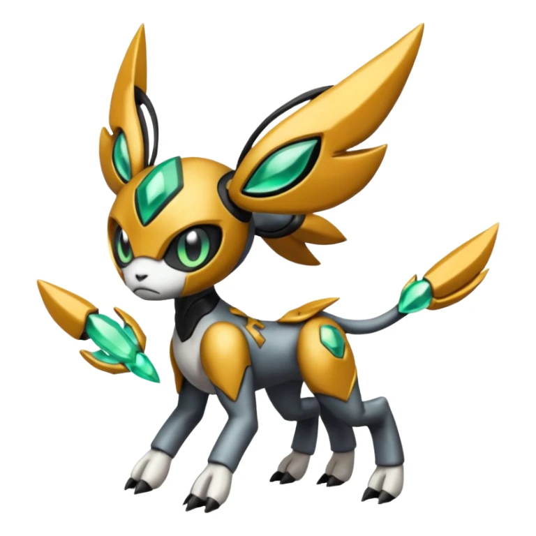 Meloetta-Wargreymon-Trico-Pokémon-Fakémon-fusion-hybrid-creature sticker