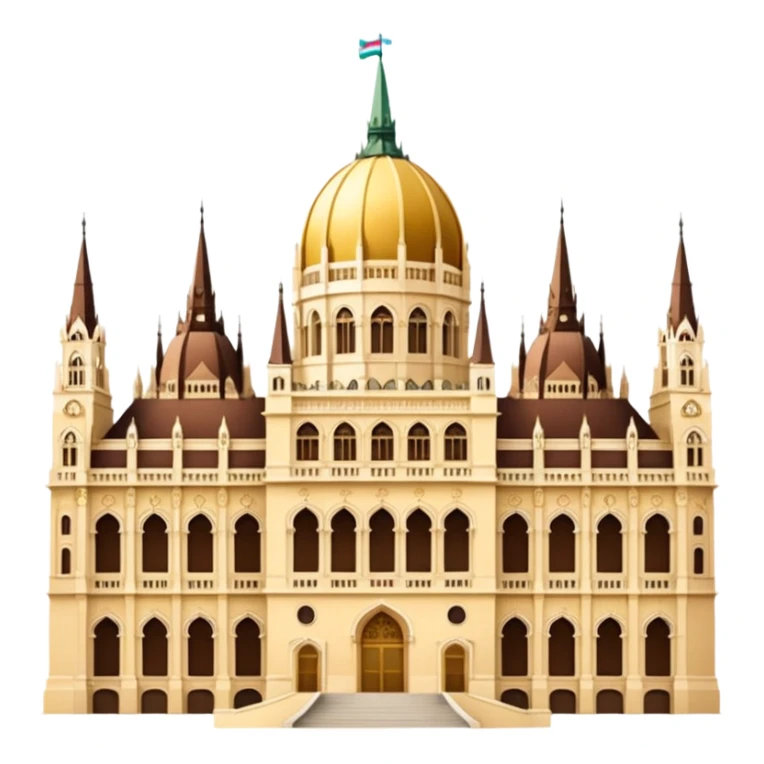 Budapest parliament emoji more aesthetic  sticker