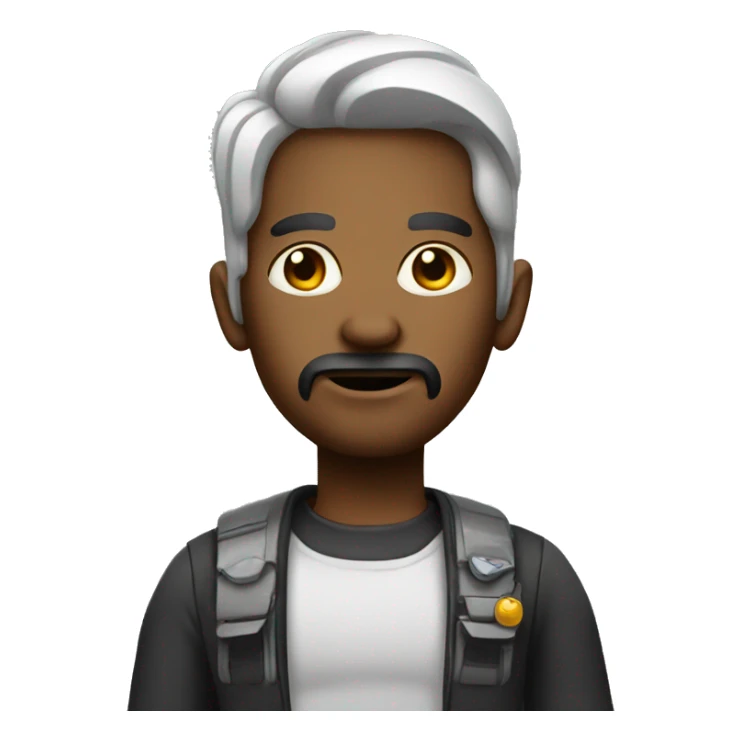 futuristic funny sticker