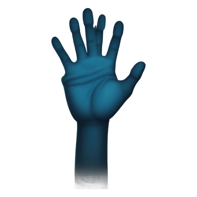 Cero miedo penta hand sign sticker