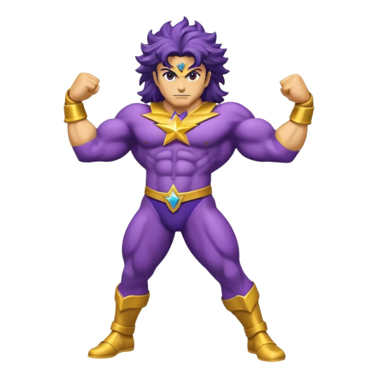 J’aimerais que tu me crées un emoji sur star Platinum dans jojo bizarre Adventure sticker