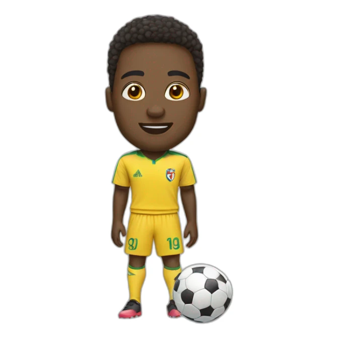 zemourù qui joue au foot sticker