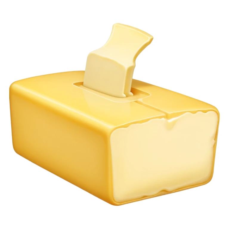 a stick of butter sticker