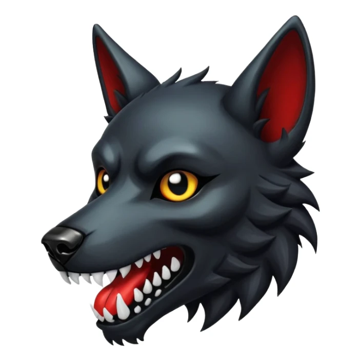 furry, black, skullwolf-skulldog, art by artist:wingedwolf94, Puro the black latex-wolf sticker