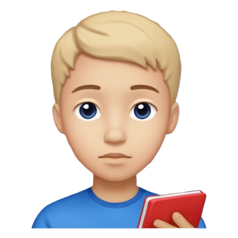 teen with the background full of big, ordered numbers sticker