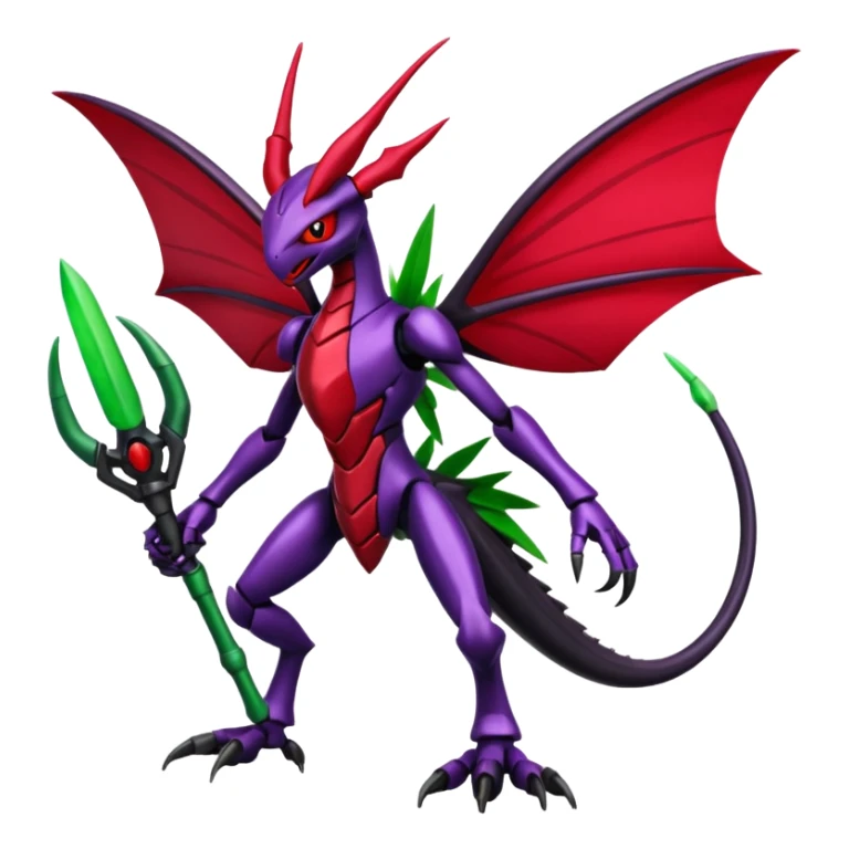 Scizor-Scyther-Flygon-Darkrai-Fusion sticker
