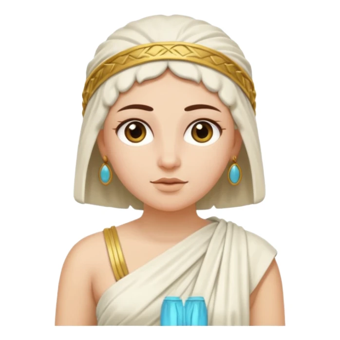 woman white ancient greek people sticker