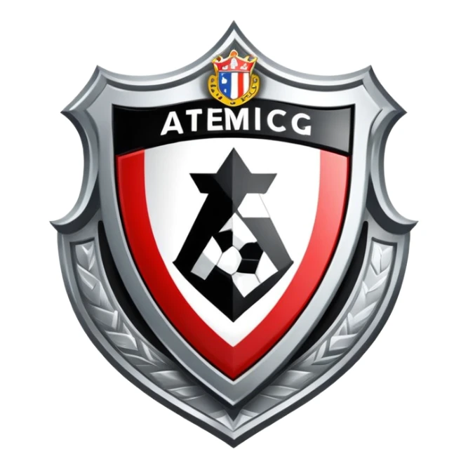 Gostaria de um emoji do escudo do clube atlético-mg  sticker