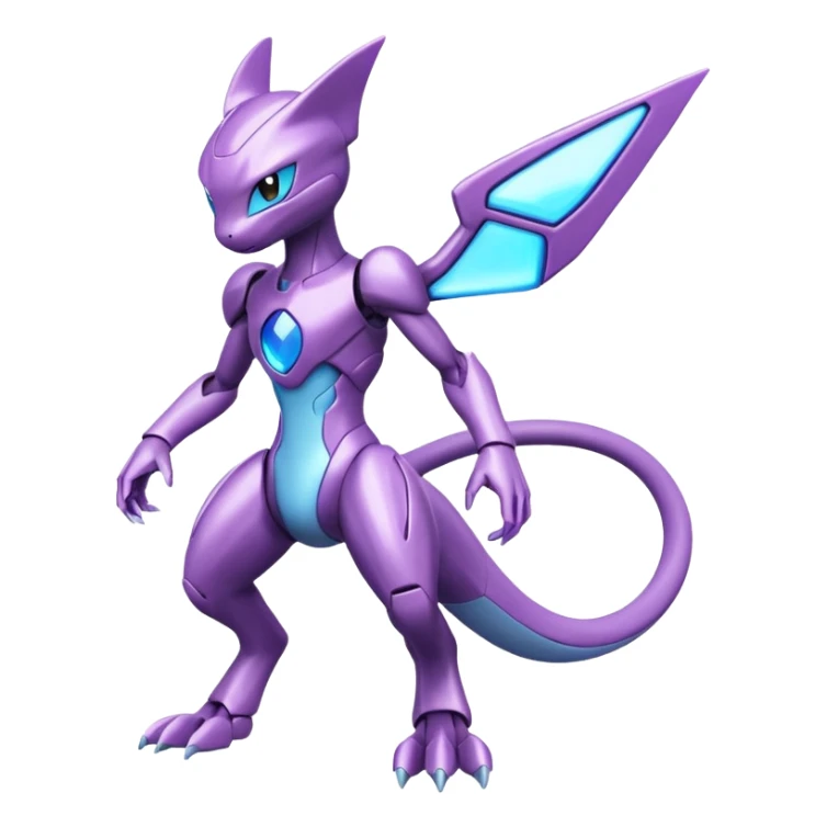 Vikavolt-Mewtwo-Genesect-Miraidon-fusion, full body sticker