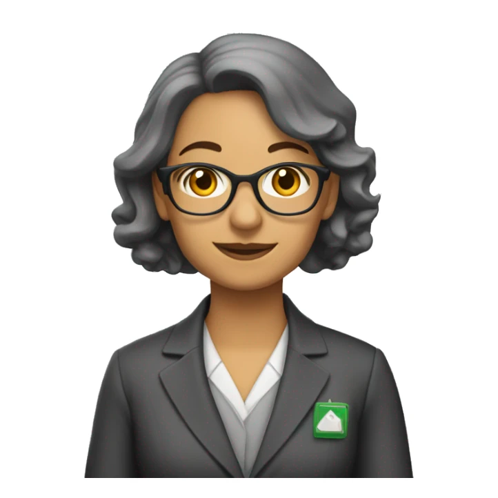 PROFESORA CASTAÑA sticker