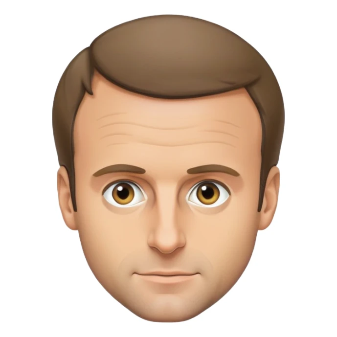 france president emanuel macron sticker