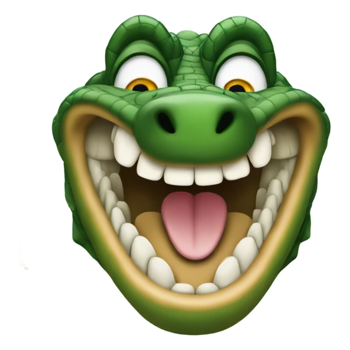 Gator at a New Year’s Eve party sticker