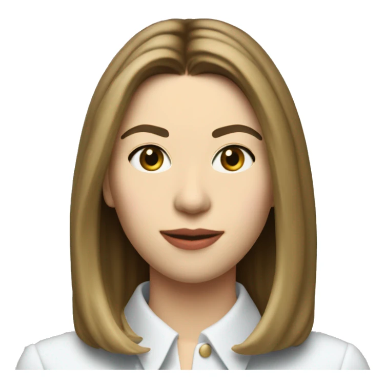Professional ID photo of Sofia Coppola sticker