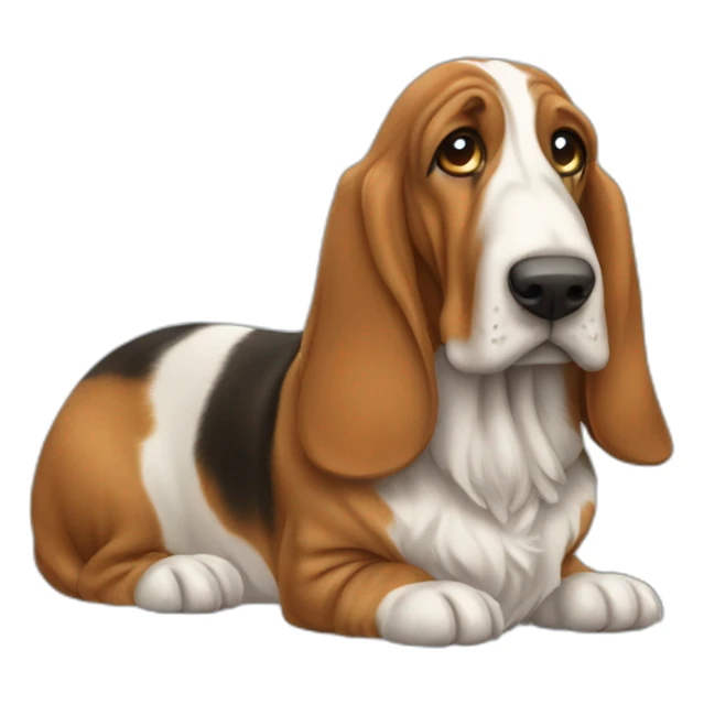 Basset Fauve de bretagne sticker