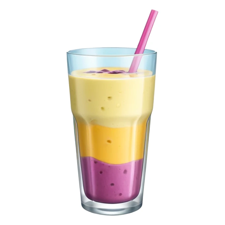 Smoothie emoji sticker
