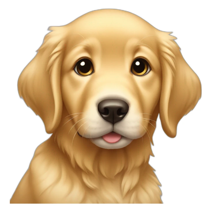 Baby Golden retriever sticker