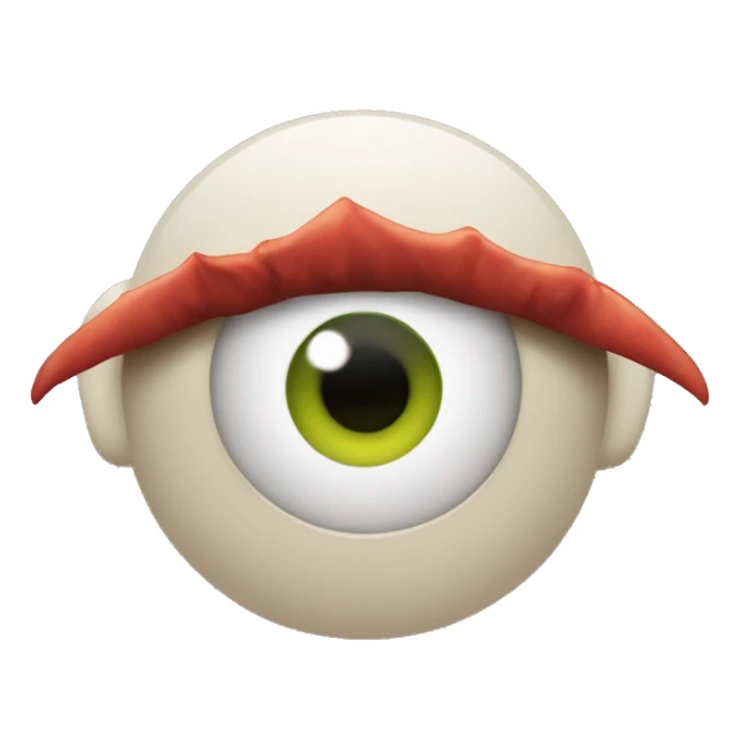 Je vue lombre d'un demon à trois yeux  sticker