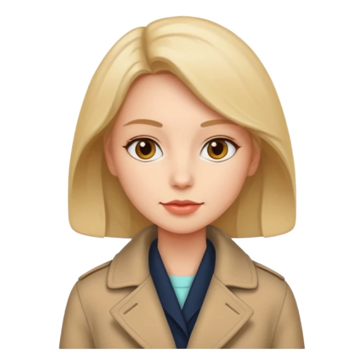 the first image is good, but can you take her hand of the pocket? sticker