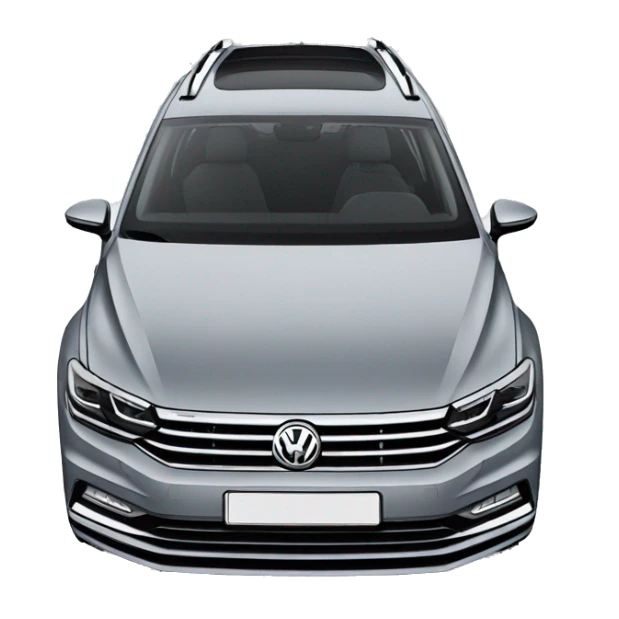 Volkswagen Passat GTE estate b8 with grey alloy wheels sticker