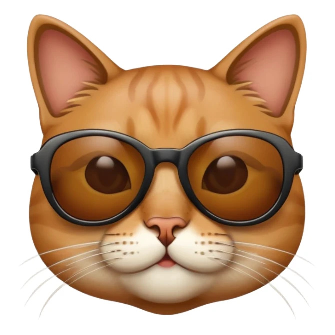 Cat with sunglasses Iraqi  sticker