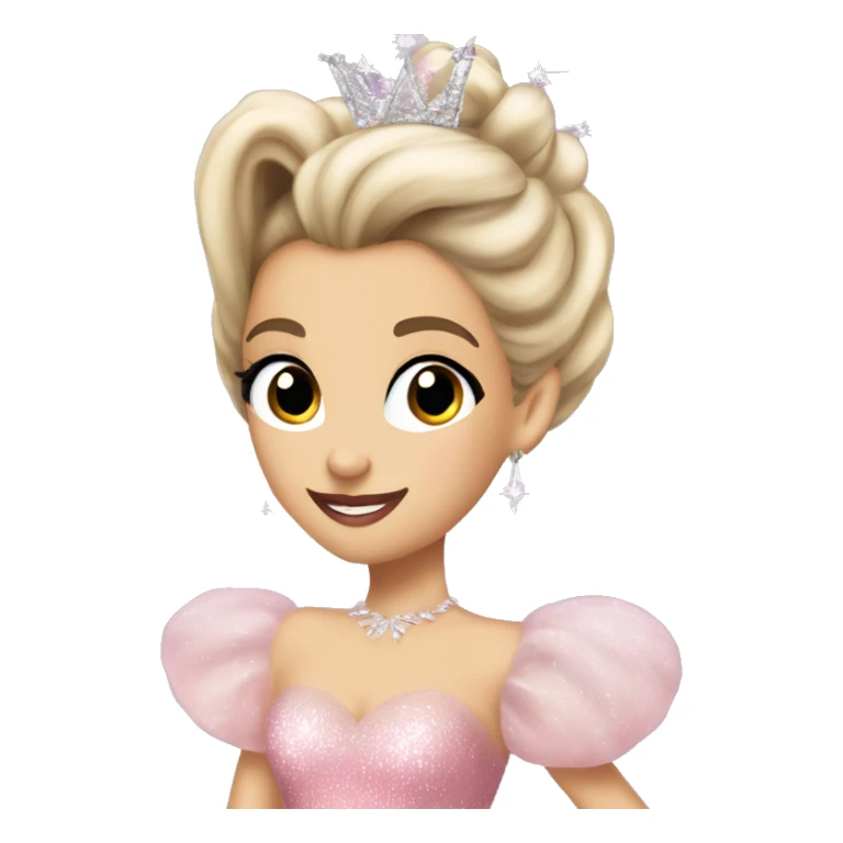 Arianna grande dressed as Glinda super skinny sticker