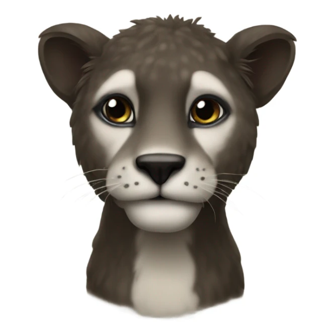 realistic animal by menorah sticker
