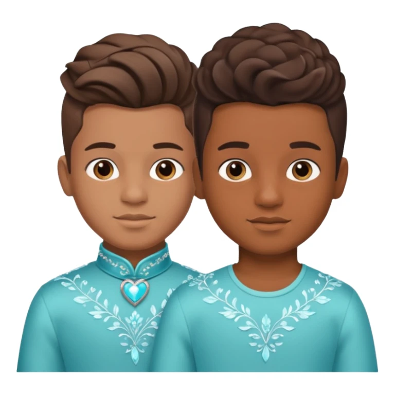 Quinceañera makeover of the boy and before after picture about the boy getting a new look for his Quinceañera sticker