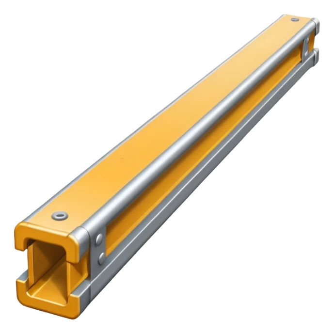 industrial metal beam, clean, no rust, as simple as possible sticker