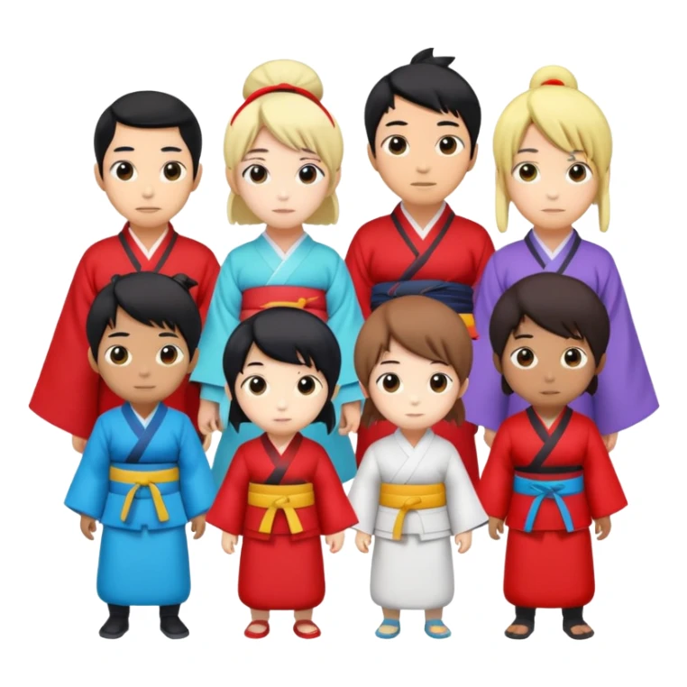 People who like Japanese animation characters sticker