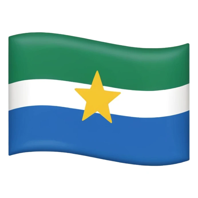 Bandeira de Rondônia sticker